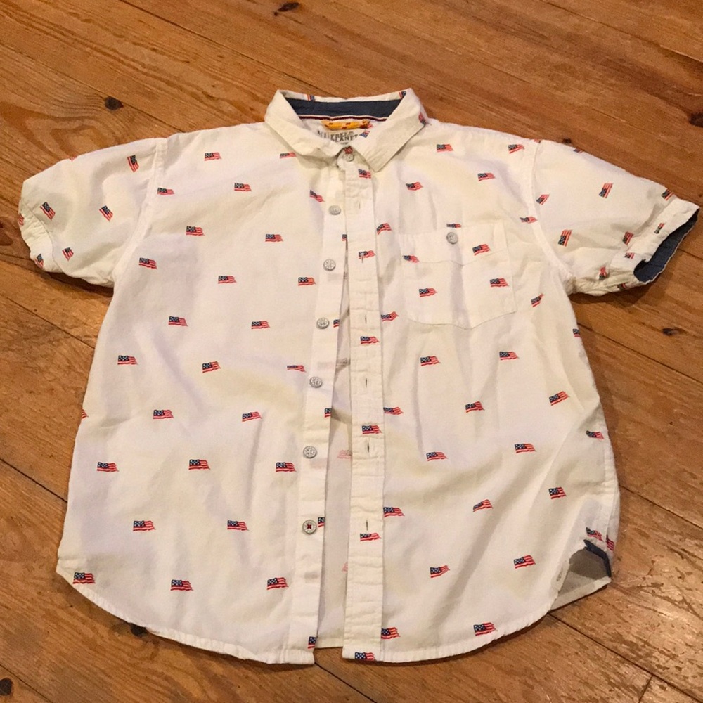Patriotic button down